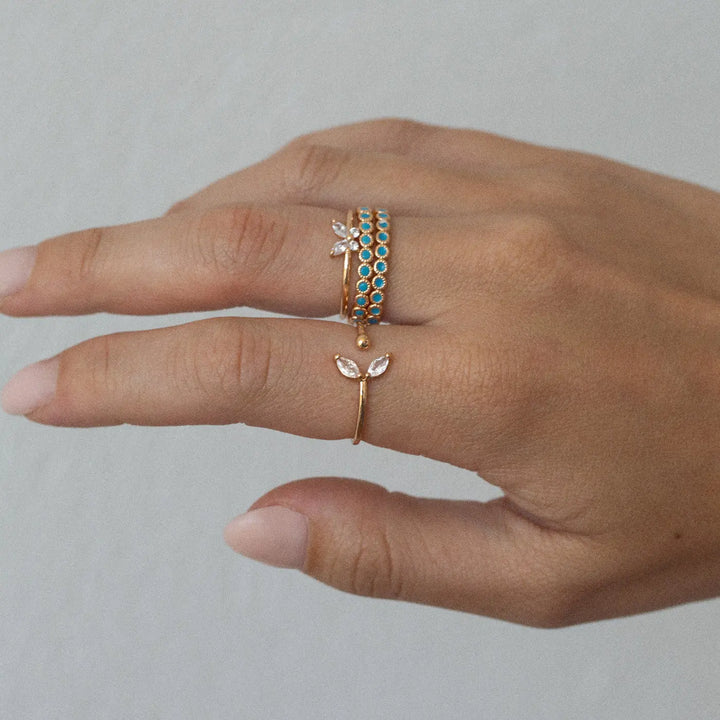 Riya - Anello Turchese Orientale Timi of Sweden