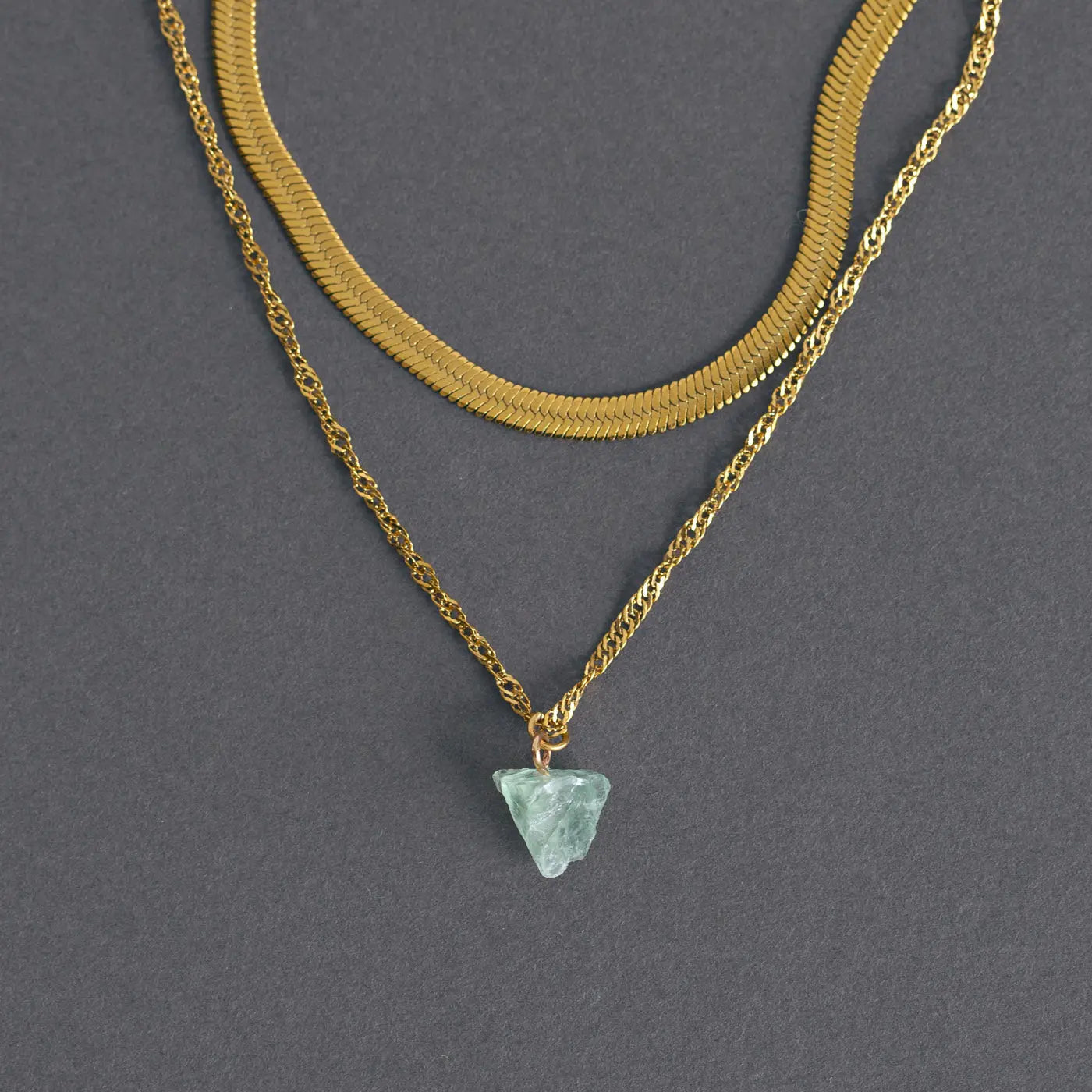 Isolde- Amazonit-Halskette
