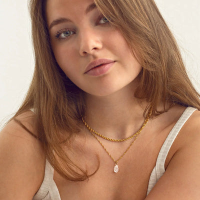 Isolde – Bergkristall-Halskette