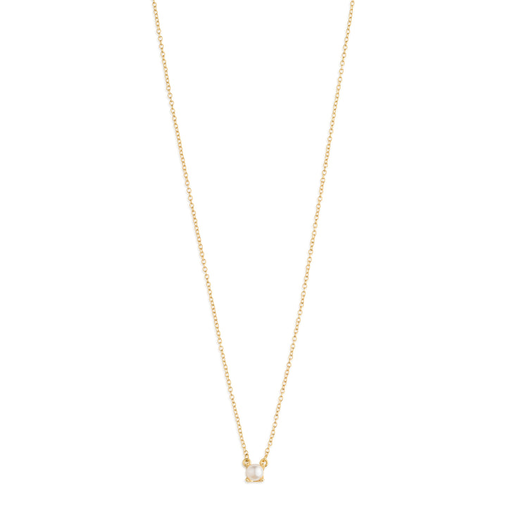 Essie - Small Pearl Dangling Necklace