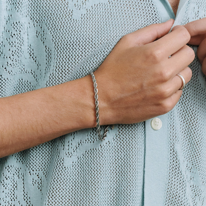 Gustav - Seilkette Armband Edelstahl