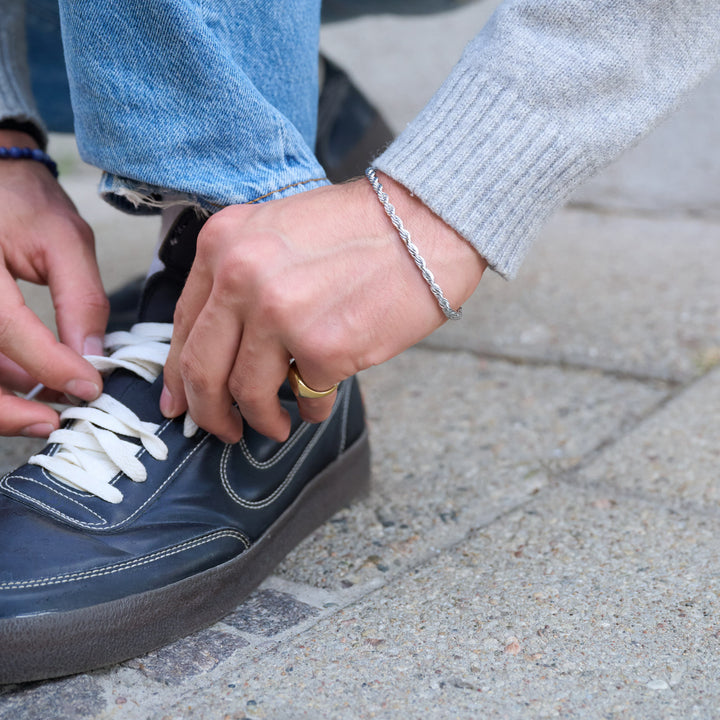 Gustav - Seilkette Armband Edelstahl