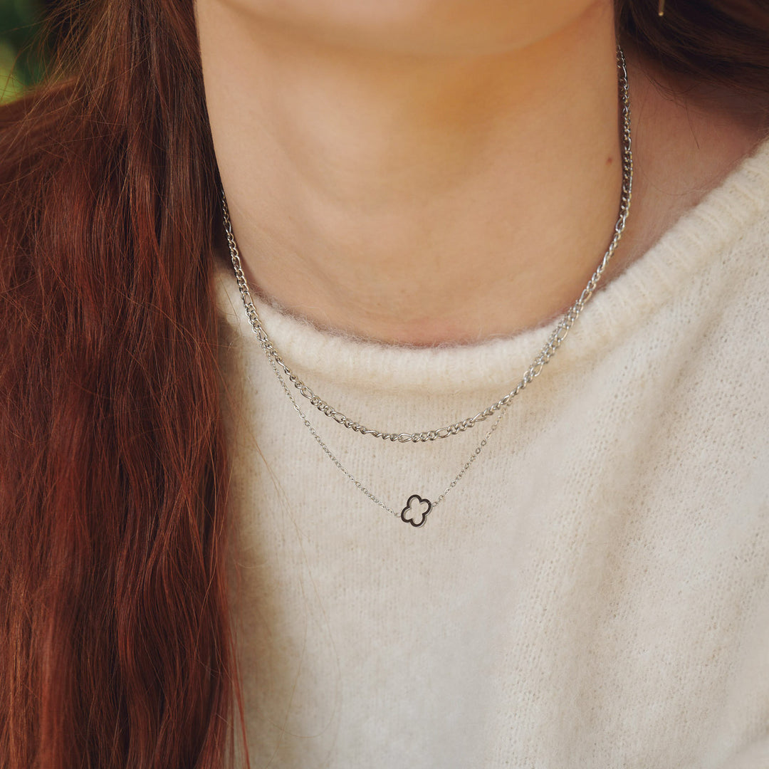 Hedda - Collier chaîne en acier inoxydable