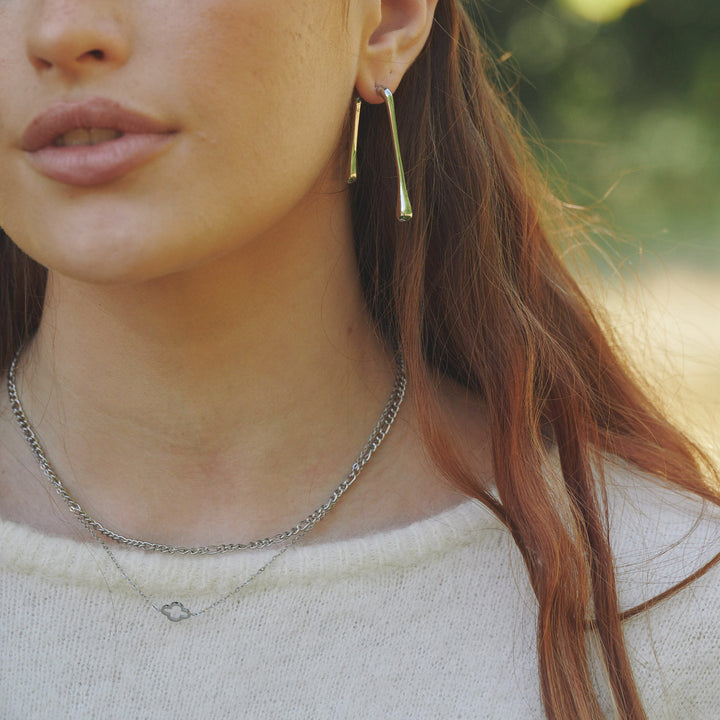 Hedda - Collier chaîne en acier inoxydable