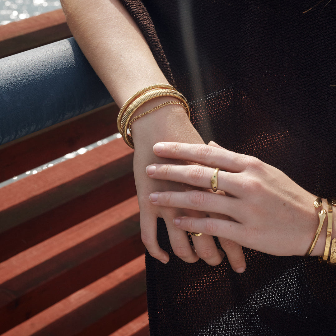 Hedda - Bracciale a catena in acciaio inox