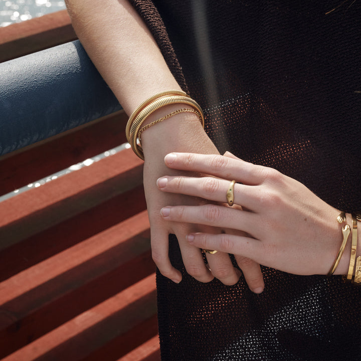 Hedda - Bracciale a catena in acciaio inox