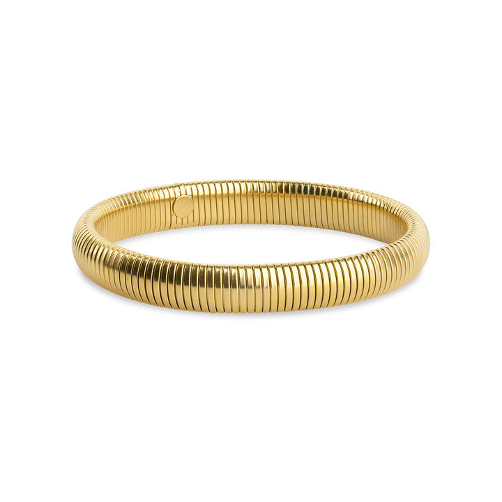 Limei - Bracciale Rigido Elasticizzato in Acciaio Inossidabile