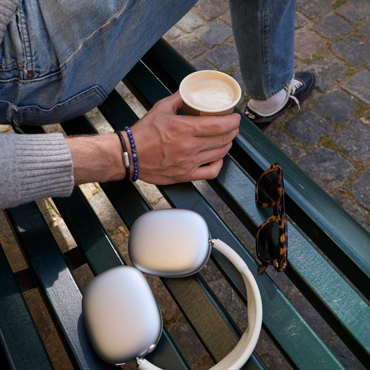 Oliver - Bracciale in pelle Acciaio inossidabile