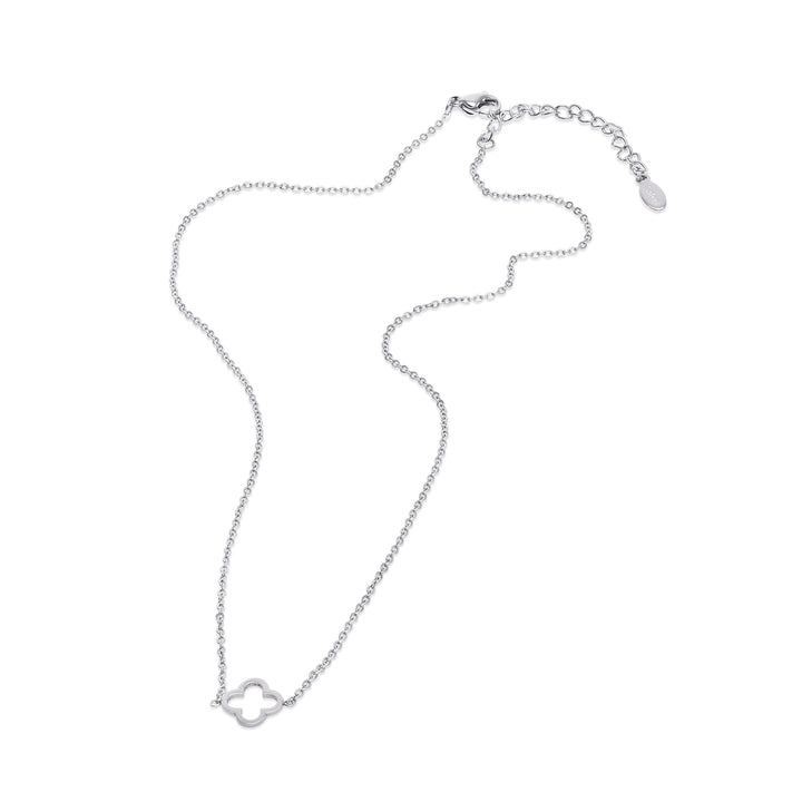 Tui - Klee Halskette Edelstahl