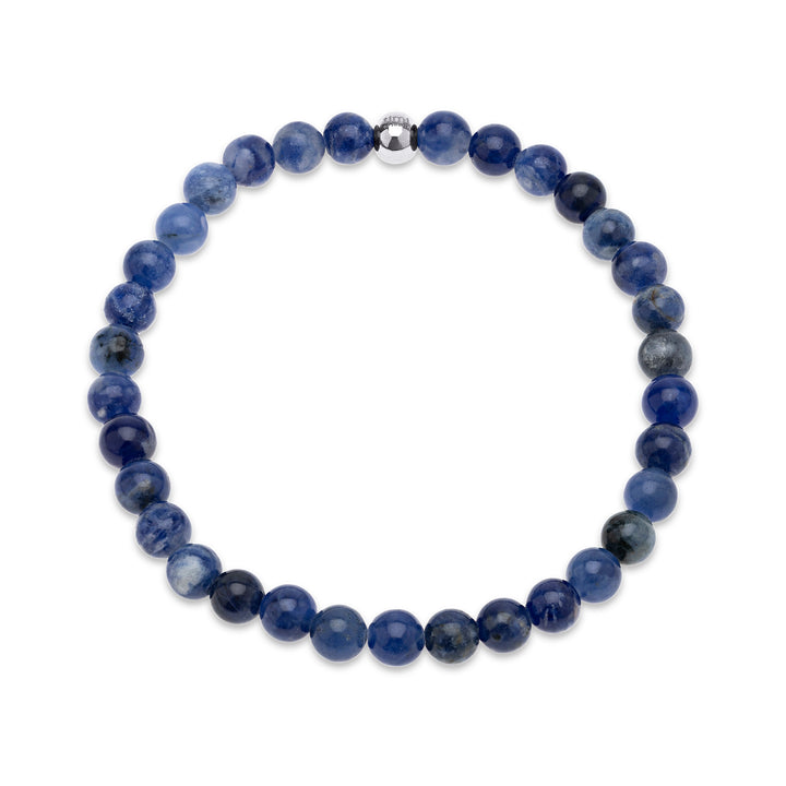 Erik - Steinperlenarmband Edelstahl