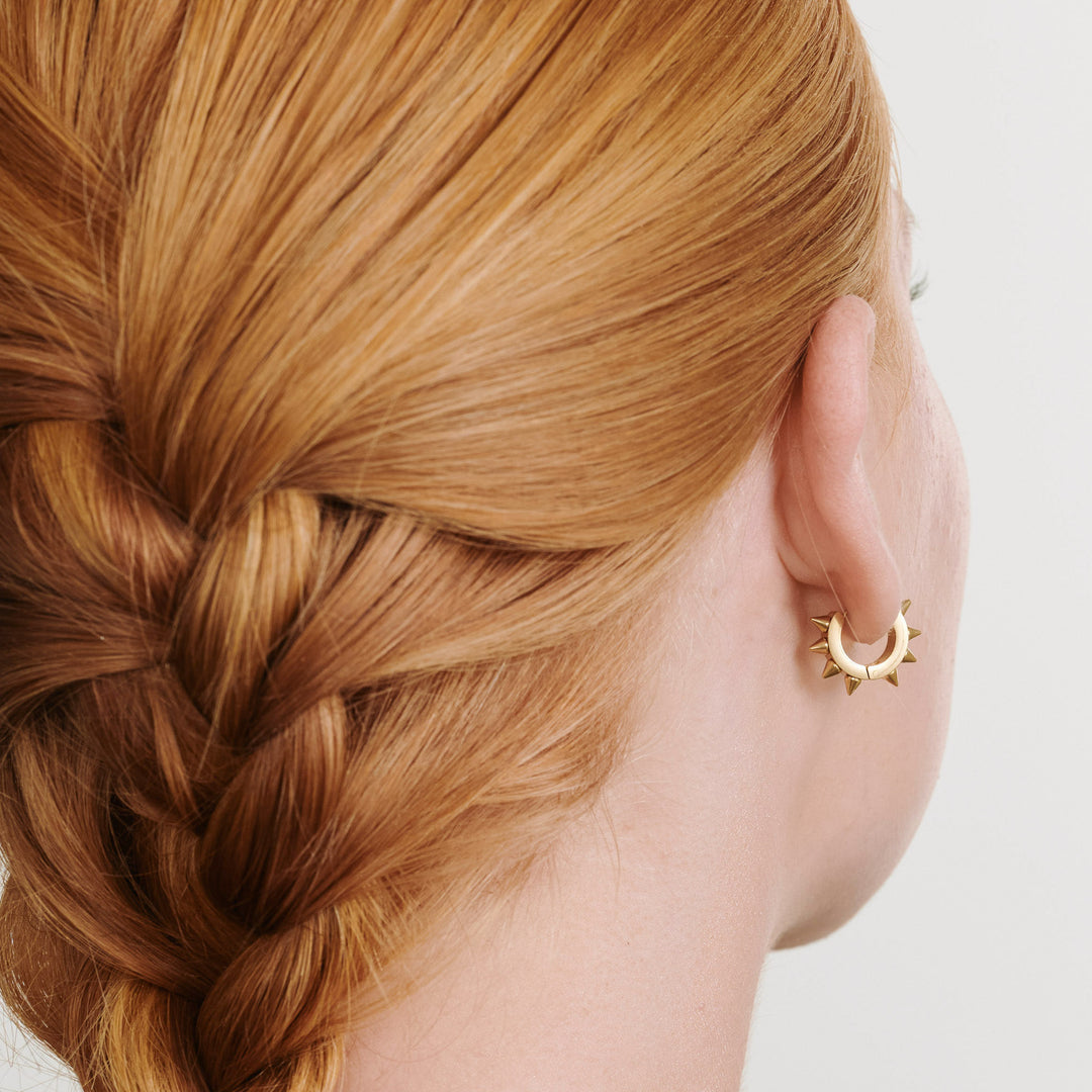 Elda - Spike Creolen Edelstahl