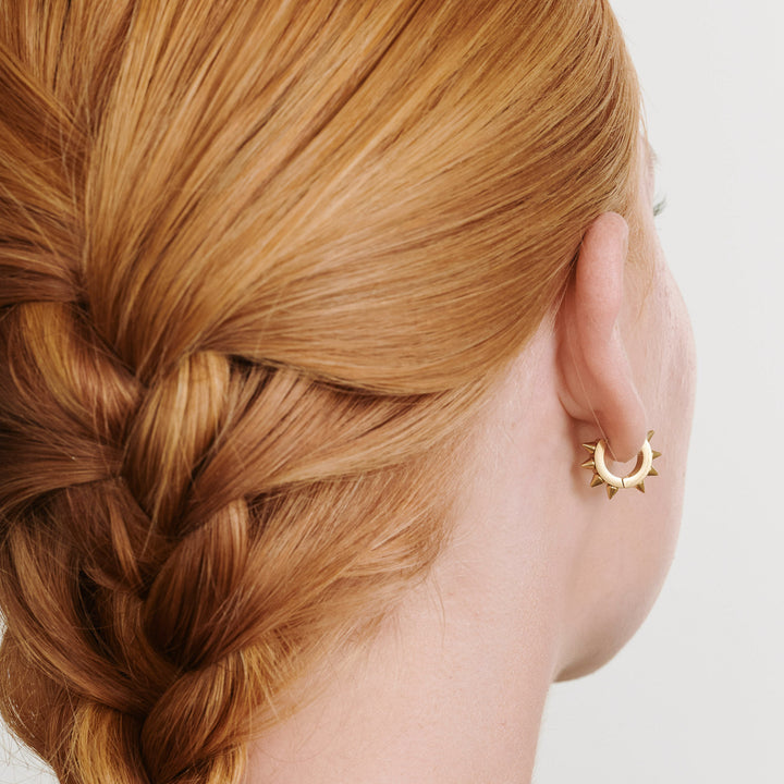 Elda - Spike Creolen Edelstahl