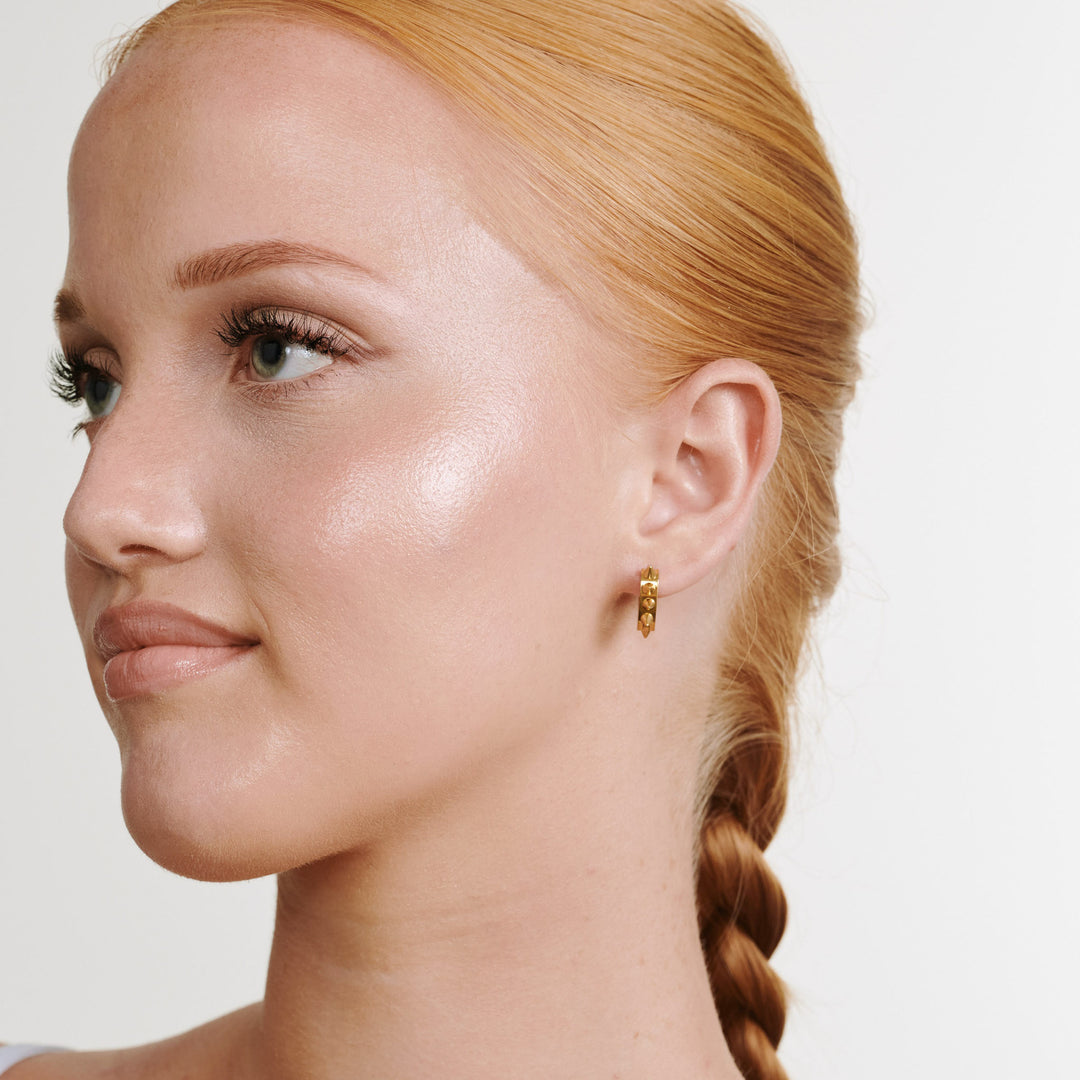 Nike - Spike Creolen Edelstahl