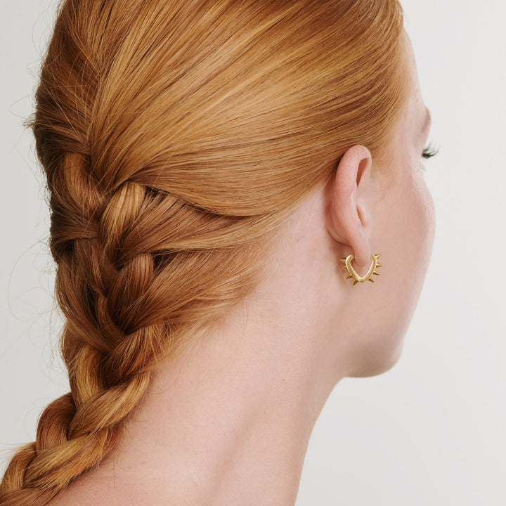 Nike - Spike Creolen Edelstahl