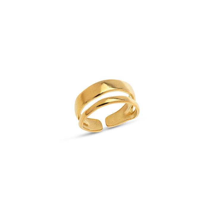 Willa - Sleek Duo Ring Stainless Steel