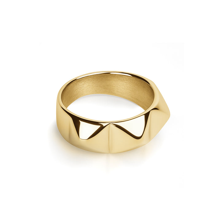 Ru – Spike-Ring Edelstahl