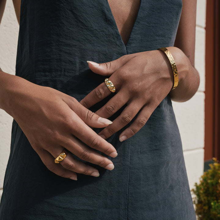 Ru – Spike-Ring Edelstahl