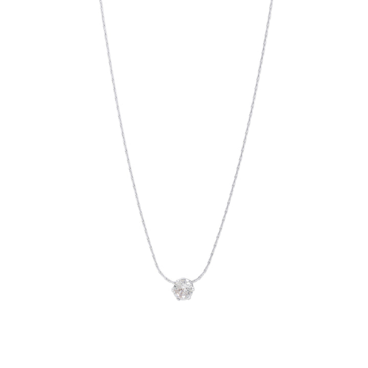 Lynne - Crystal Necklace Stainless Steel