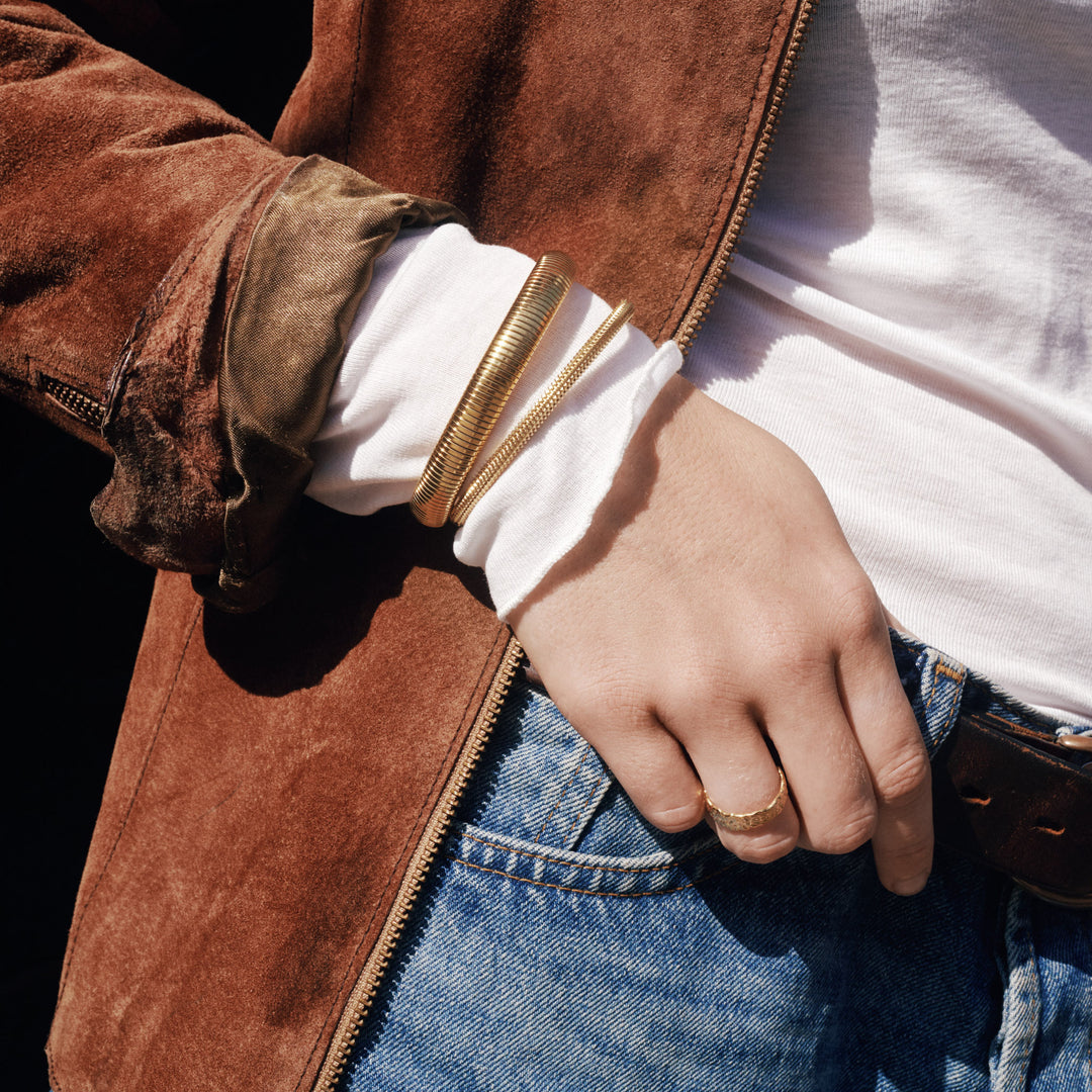 Miva - Bracelet chaîne arrondie en acier inoxydable