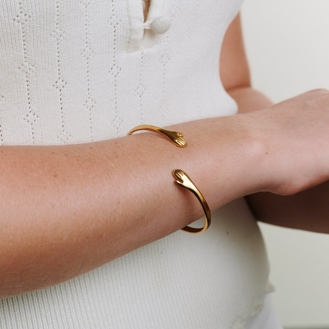 Kara - Braccialetto dell'amicizia in acciaio inox