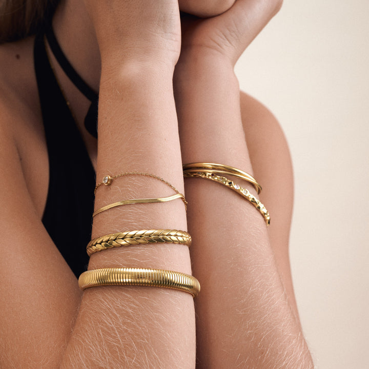 Solvej - Bracelet Duo Chaîne Acier Inoxydable