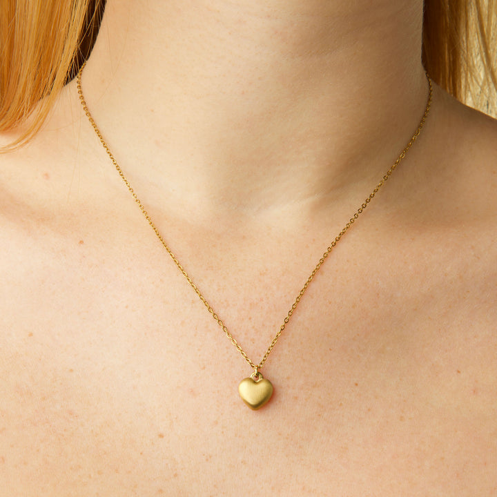 Bellamy - Herz Halskette Edelstahl
