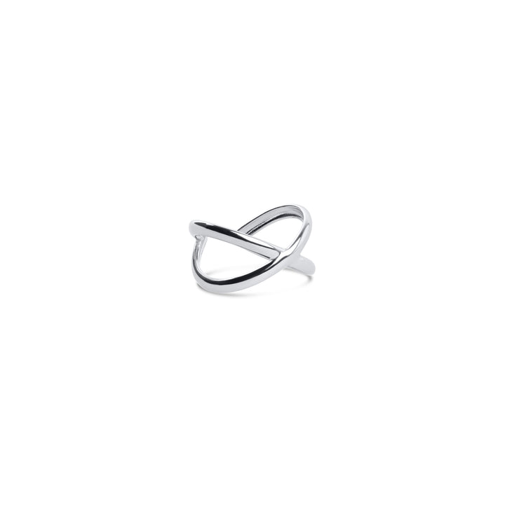 Mona - Bague Abstraite Acier Inoxydable