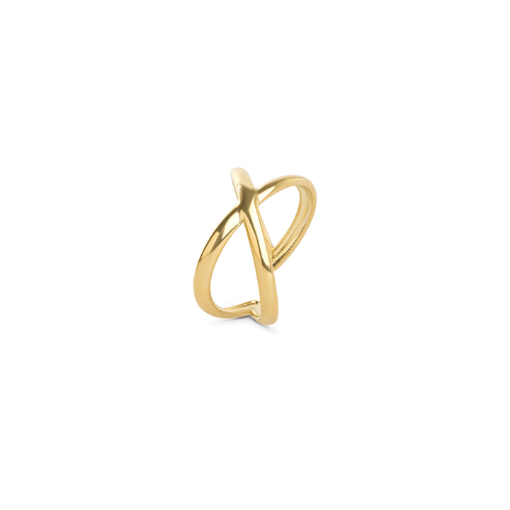Mona - Bague Abstraite Acier Inoxydable