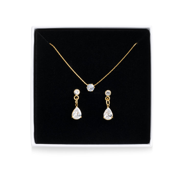 Ensemble collier et boucles d&