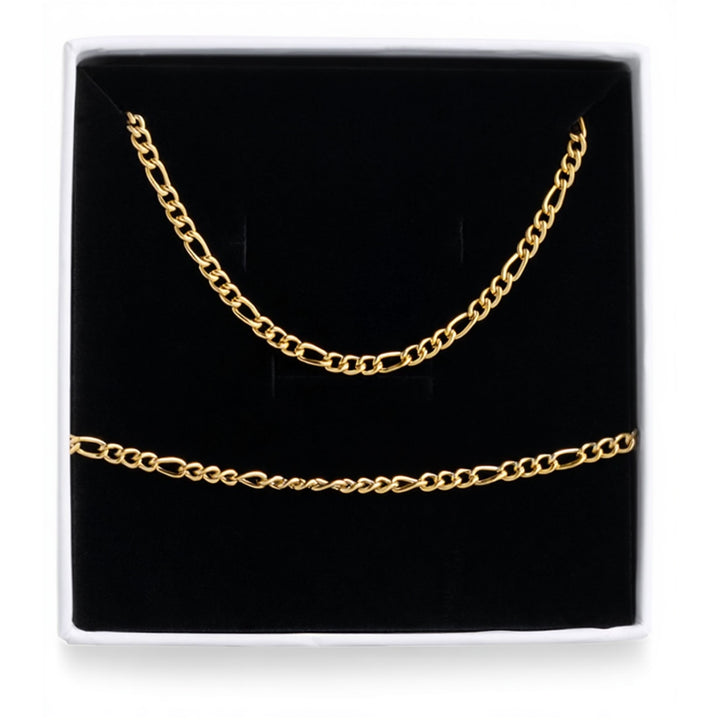 Hedda Necklace &amp; Bracelet Set Stainless Steel
