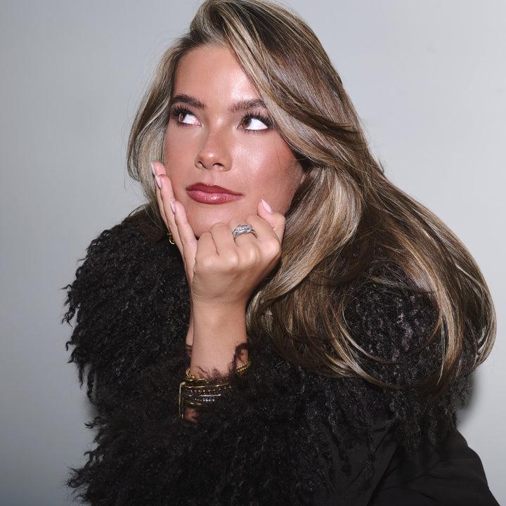 Ethel - Ringstack Kristall Edelstahl