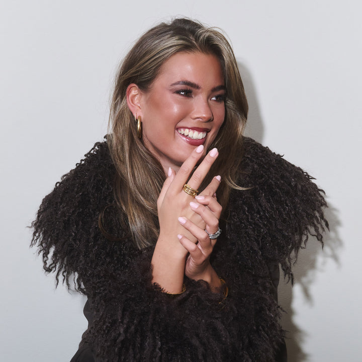 Irene - Anello Impilato Elegante in Acciaio Inossidabile