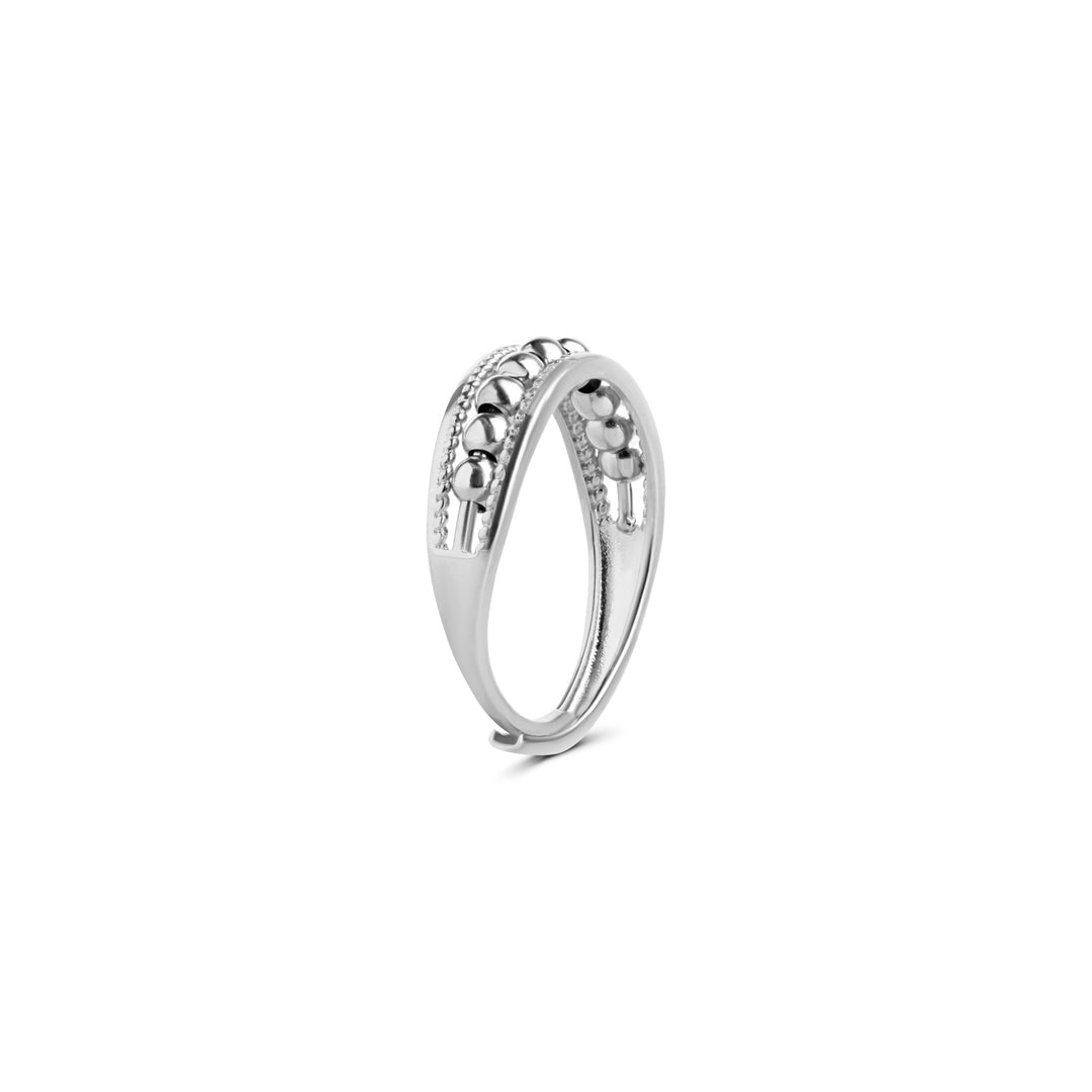 Maggie - Structure Ring Stainless Steel