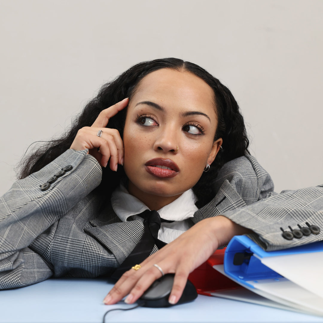 Maggie - Structure Ring Stainless Steel