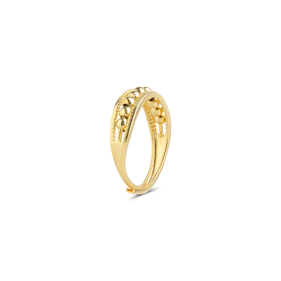 Maggie - Structure Ring Stainless Steel