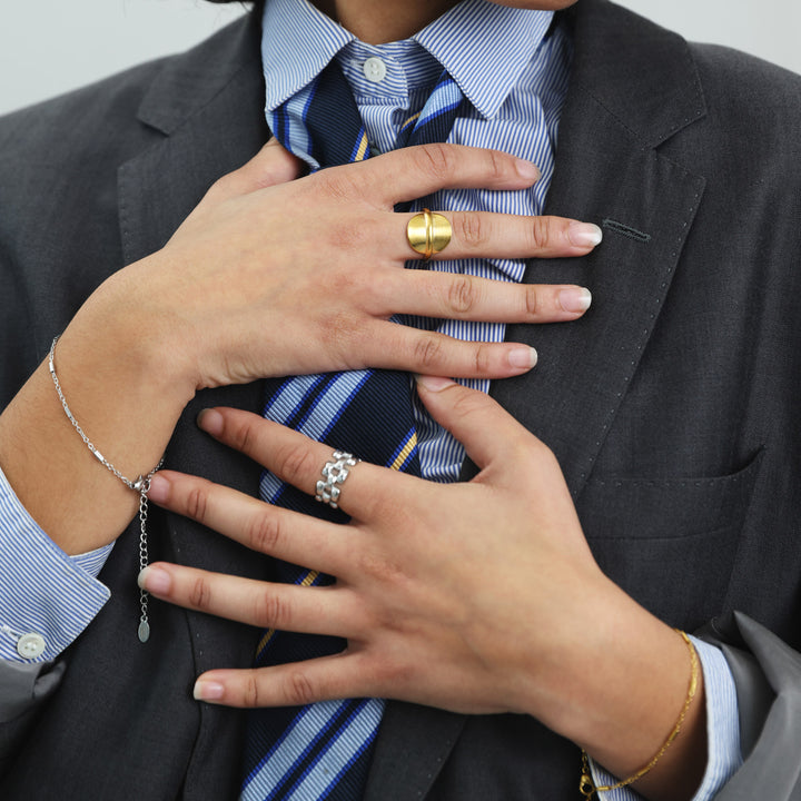 Elira - Chunky Ring Stainless Steel