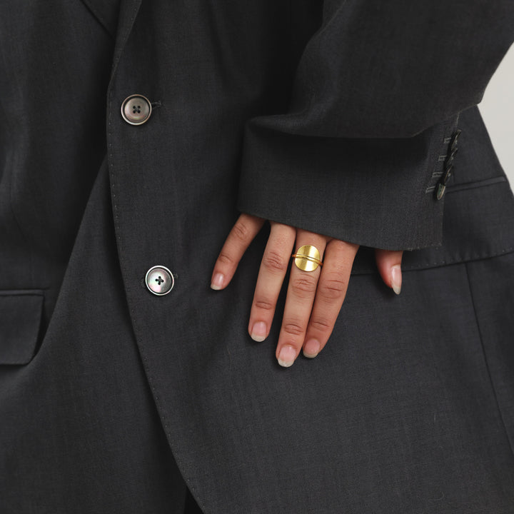 Jiselle - Statement Ring Stainless Steel