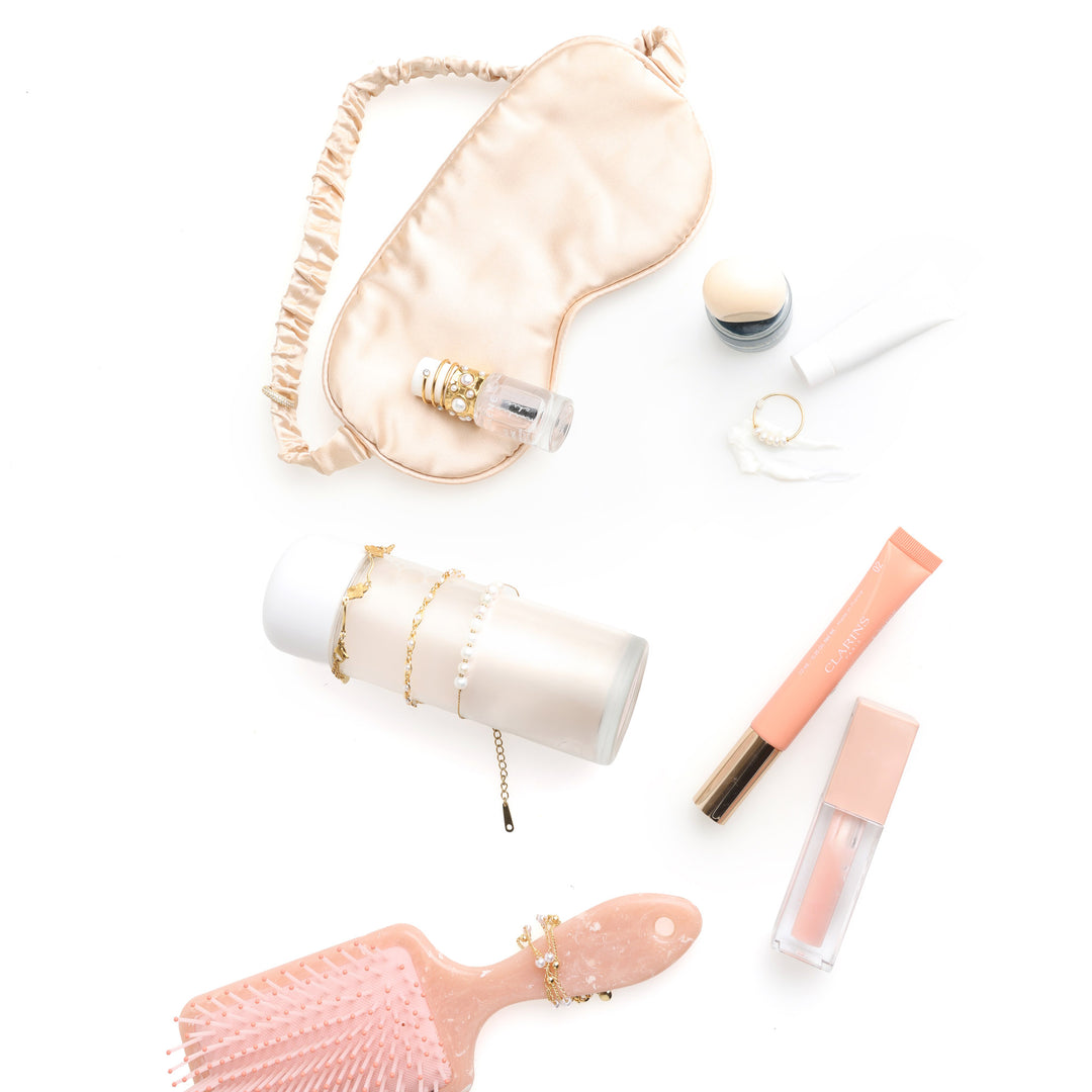 Loanna - Bracelet délicat en perles en acier inoxydable