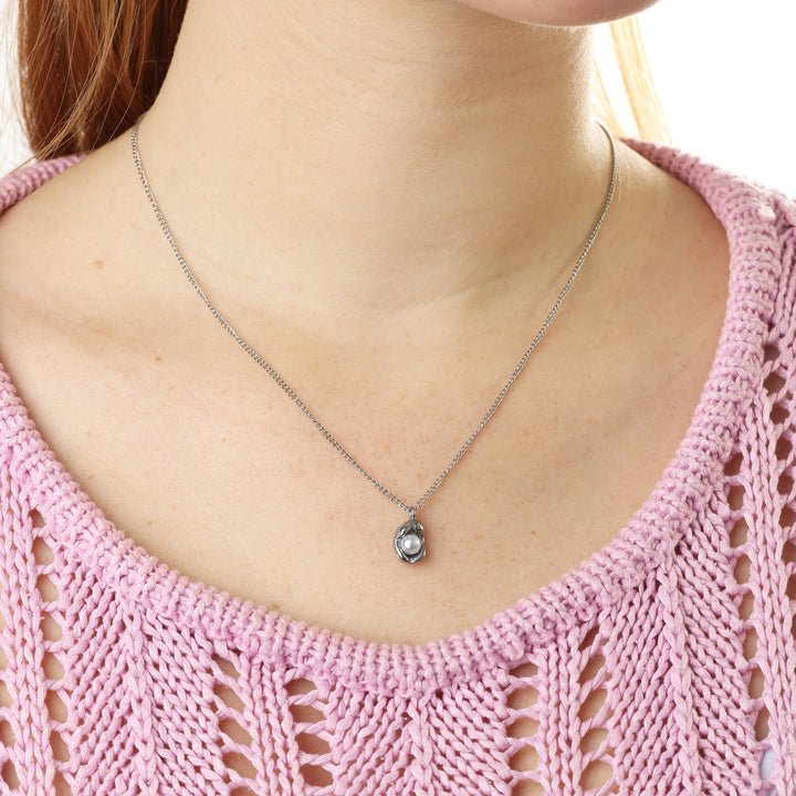 Ilse - Collier de perles en acier inoxydable