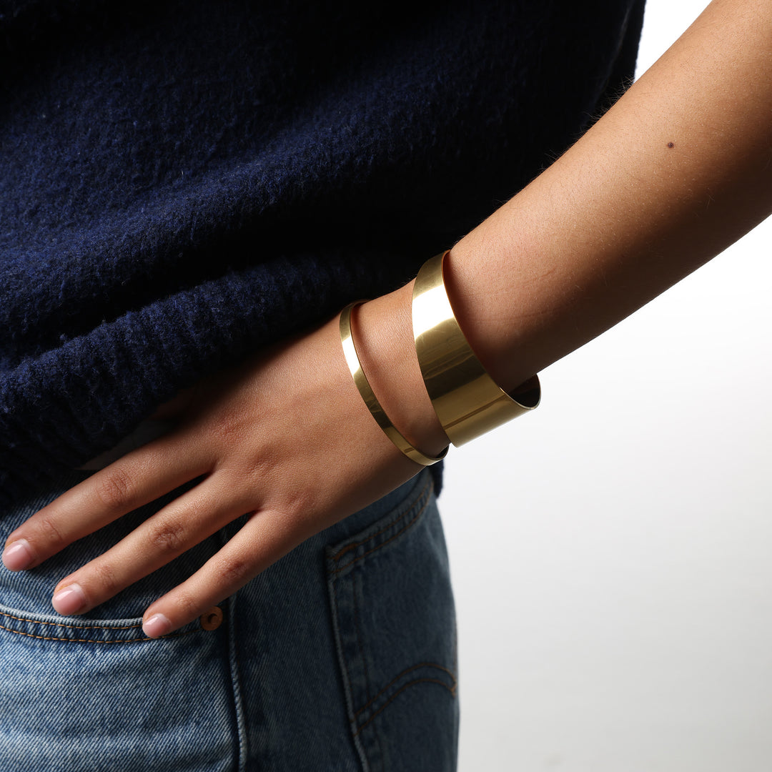 Krista - Chunky Armreif aus rostfreiem Stahl