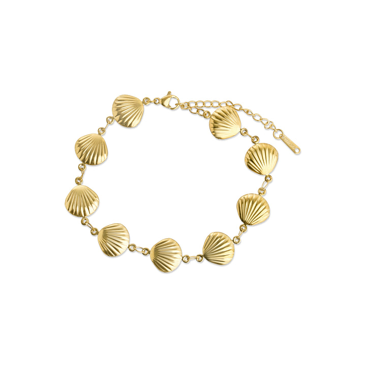 Estrid - Muschelarmband aus Edelstahl | Timi of Sweden