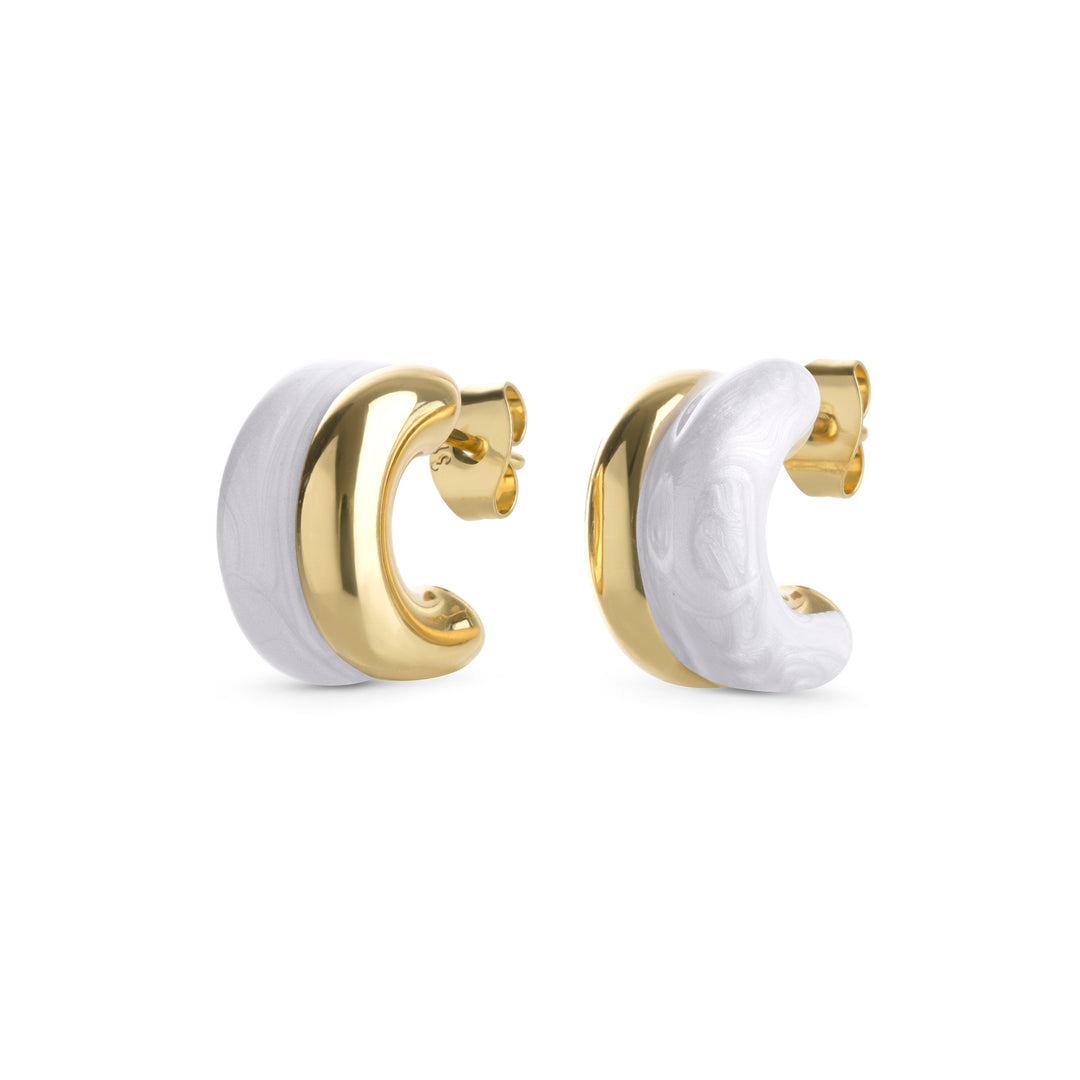 Engla - Duo Ohrstecker aus Edelstahl