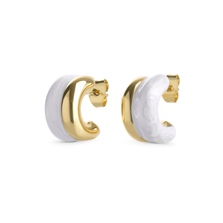 Engla - Duo Ohrstecker aus Edelstahl