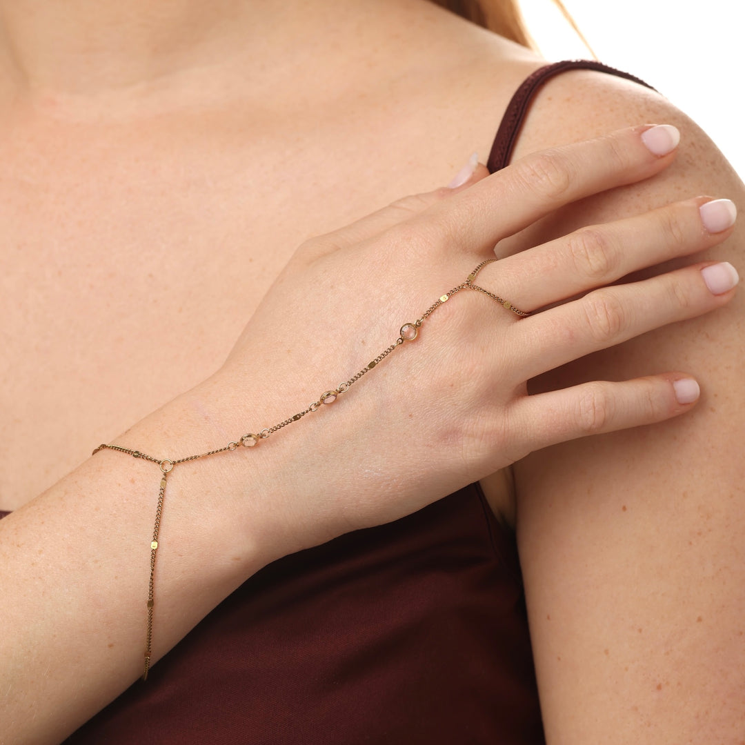 Ioana - Kristall-Armband aus Edelstahl