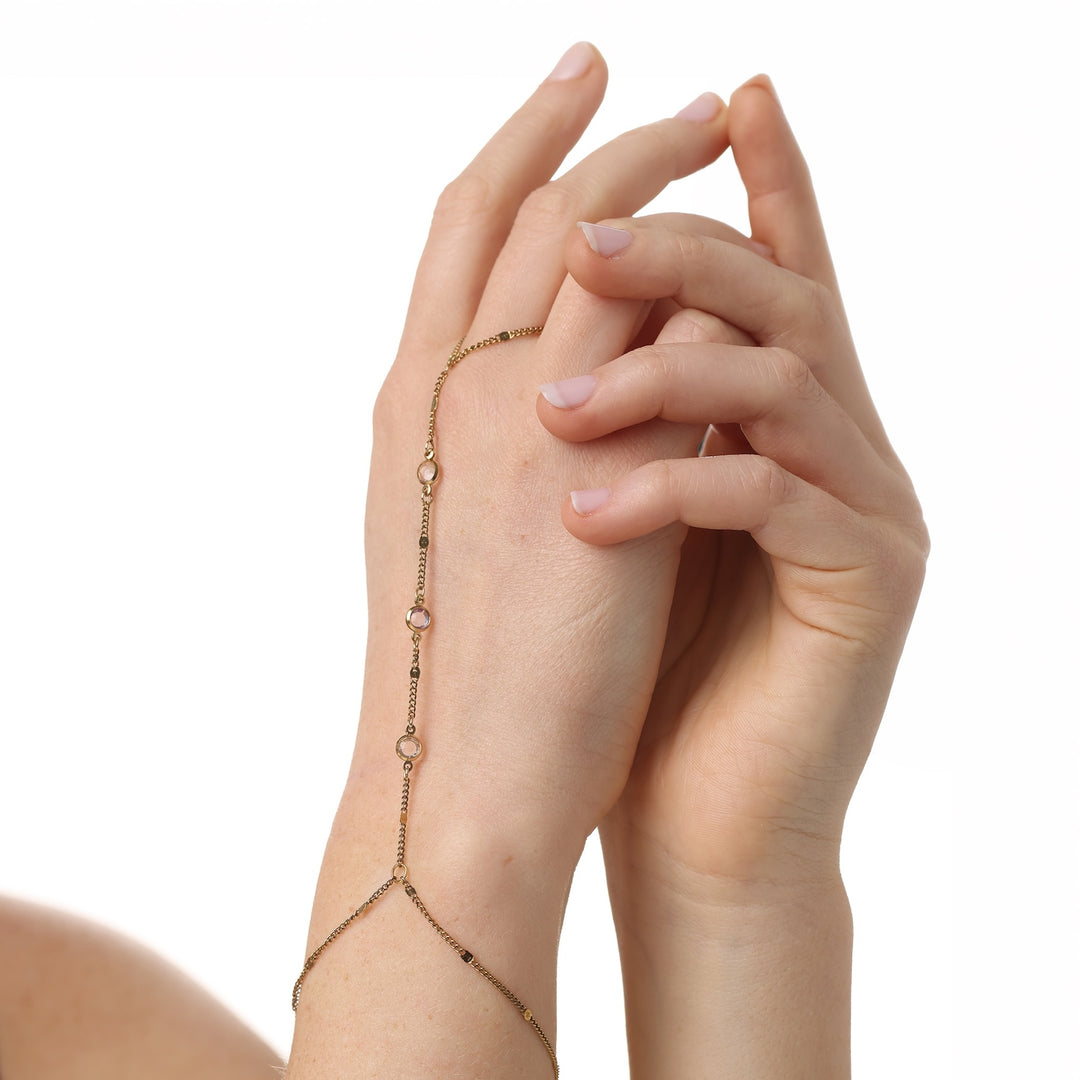 Ioana - Kristall-Armband aus Edelstahl