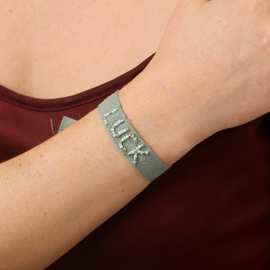 Elodie - Manifest Armband mit Band