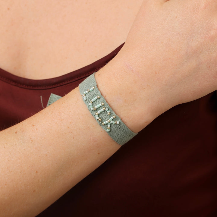 Elodie - Manifest Armband mit Band