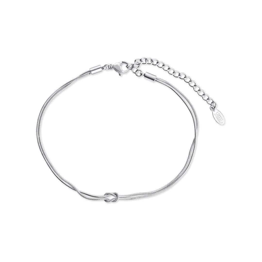 Mio - Bracciale a Catena Nodo in Acciaio Inossidabile