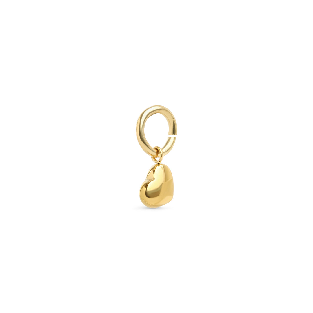 Suki - Charm Cœur en Acier Inoxydable