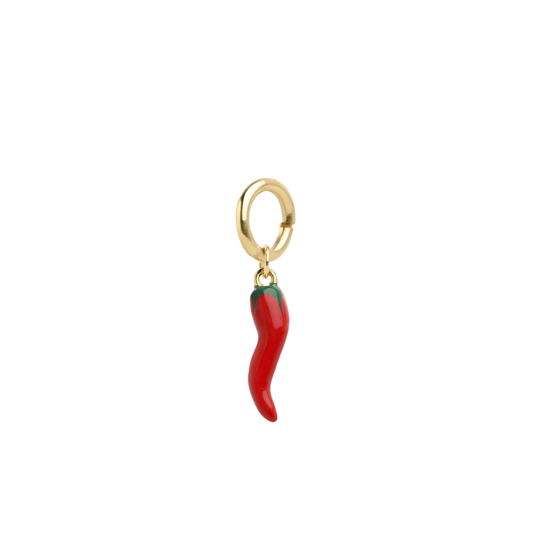 Eala - Charme Piment Rouge en Acier Inoxydable